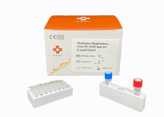Multiplex Molecular Diagnosis Human  Respiratory System Real Time PCR Kit Lyophilized