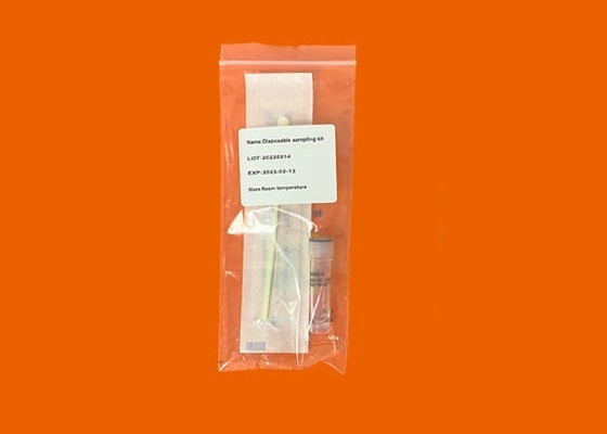 ISO 13485 Medical Laboratory Consumables Sampling Kit Animal Throat Swab Kit