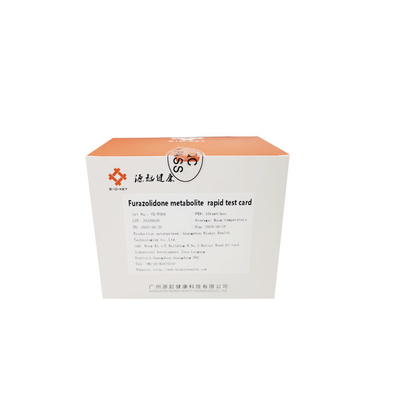 AOZ Colloidal Gold Test Kit Furazolidone Metabolite Rapid Antigen Card Test
