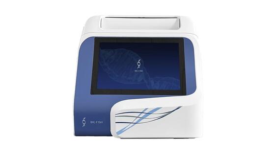 Real Time PCR Analyzer with 96 Well Template and 5 Fluorescent Channels for DNA/RNA Amplification at 6°C/S Ramp Rate