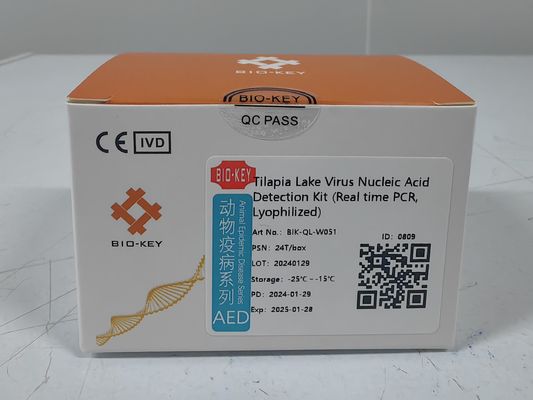 Tilapia Lake Fish Virus Nucleic Acid Detection Kit Real Time PCR Lyophilized