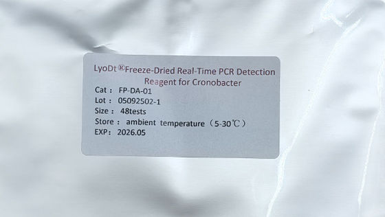 Food Safety Rapid Test Kit with Pre Dispensed PCR Tubes for Convenient and Fast Detection of Cronobacter in Food Products