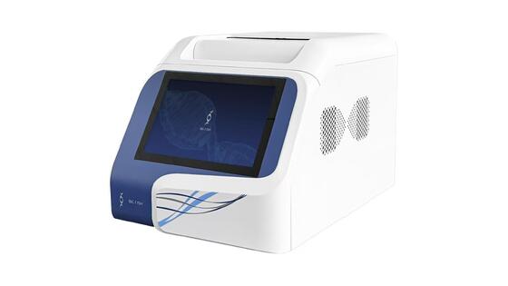 Real Time PCR Analyzer with 96 Well Template and 5 Fluorescent Channels for DNA/RNA Amplification at 6°C/S Ramp Rate