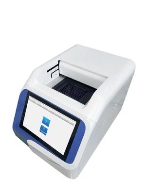 Real Time PCR Analyzer with 96 Well Template and 5 Fluorescent Channels for DNA/RNA Amplification at 6°C/S Ramp Rate
